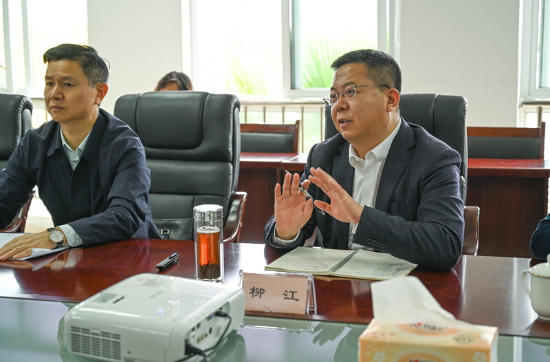 江油市人民政府柳江市长莅临清香园专题调研